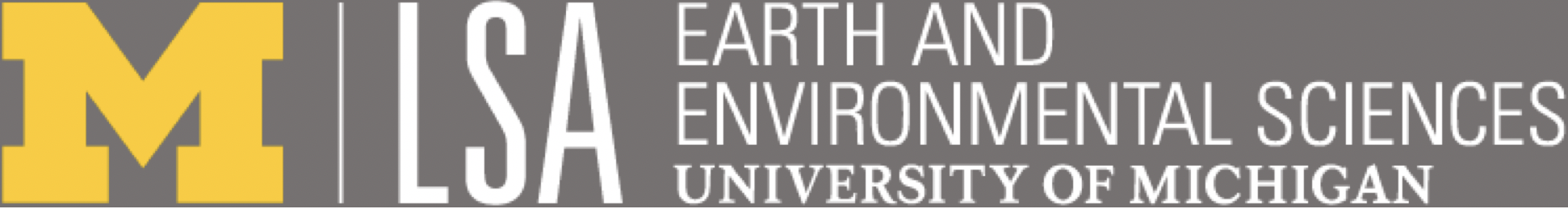 University of Michigan Department of Earth and Environmental Sciences Logo