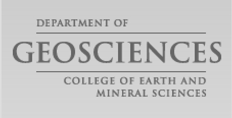 The Pennsylvania State University Department of Geosciences Logo