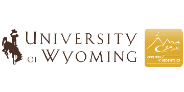 The University of Wyoming Department of Geology & Geophysics Logo