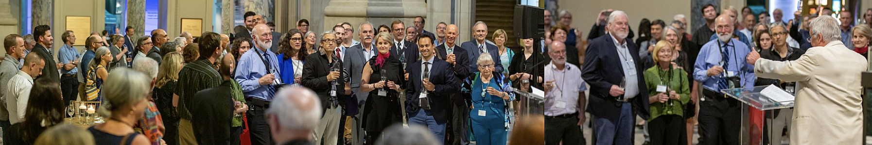 panarama of the reception_toast