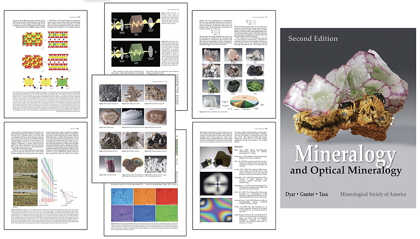 Cover and sample pages of - Mineralogy and Optical Mineralogy