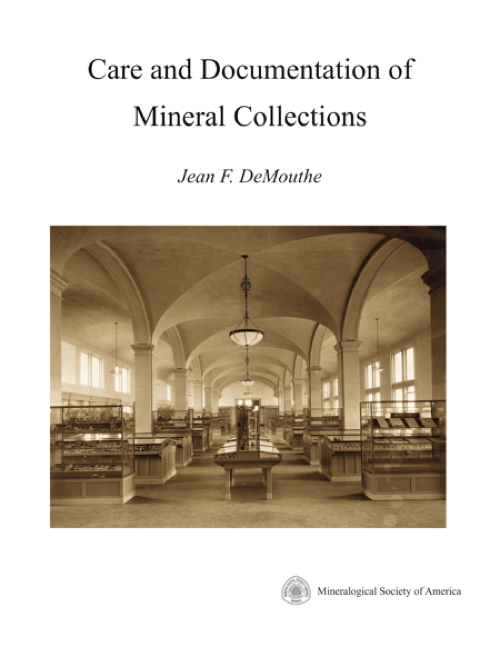Front cover of Care and Documentation of Mineral Collections