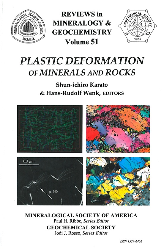 Front Cover of Reviews in Mineralogy and Geochmistry vol 51