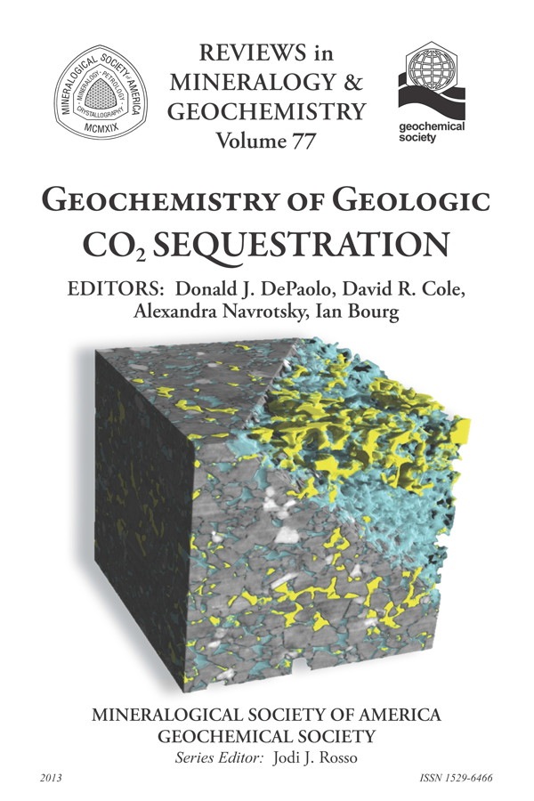 Front Cover of Reviews in Mineralogy and Geochmistry vol 77