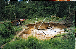 Mine at Sabow Mining Camp, near Namya, Northern Burma/Myanmar