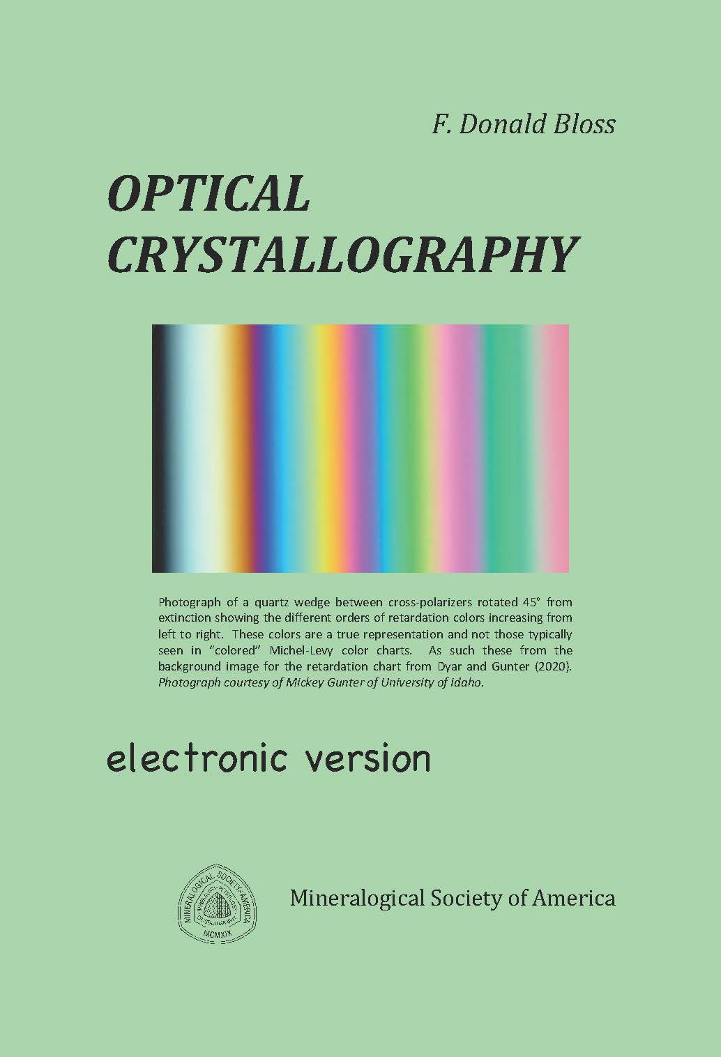 Optical Crystallography