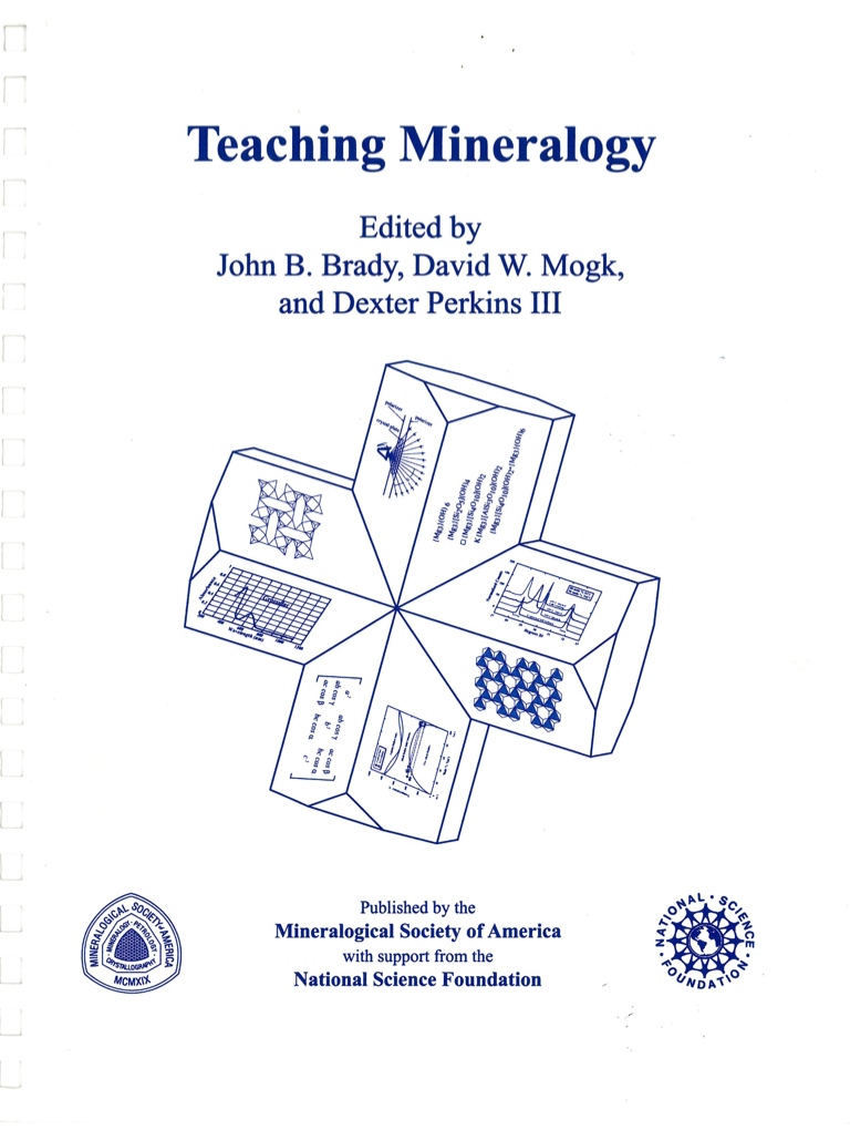 Cover of Guide to Teaching_Mineralogy