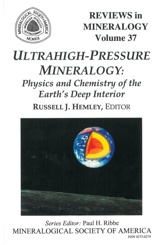 Front Cover of Reviews in Mineralogy and Geochmistry vol 37
