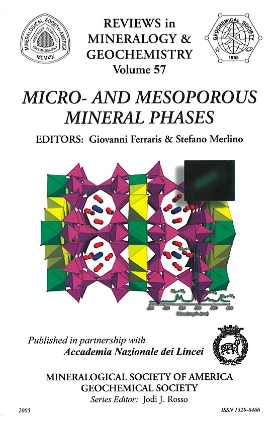 Front Cover of Reviews in Mineralogy and Geochmistry vol 58