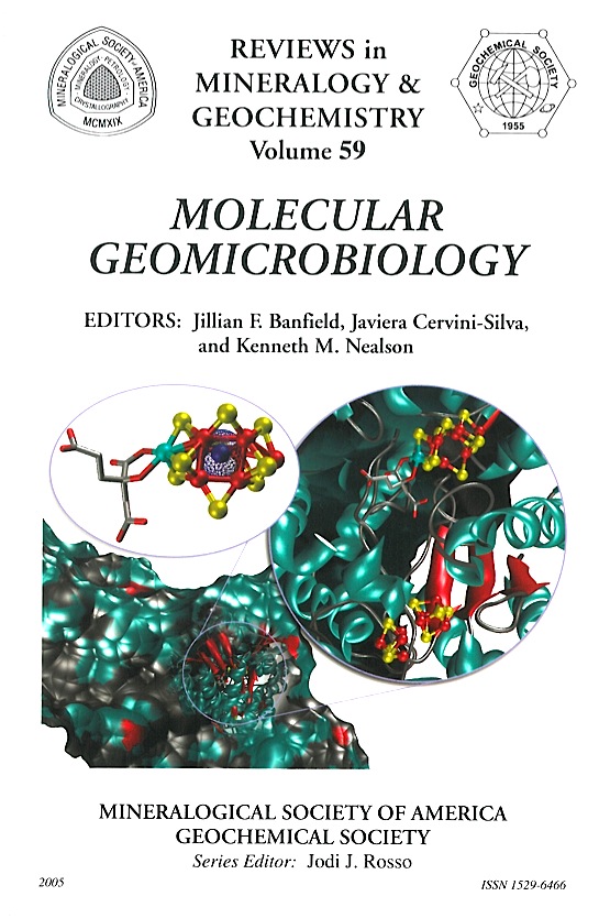 Front Cover of Reviews in Mineralogy and Geochmistry vol 59