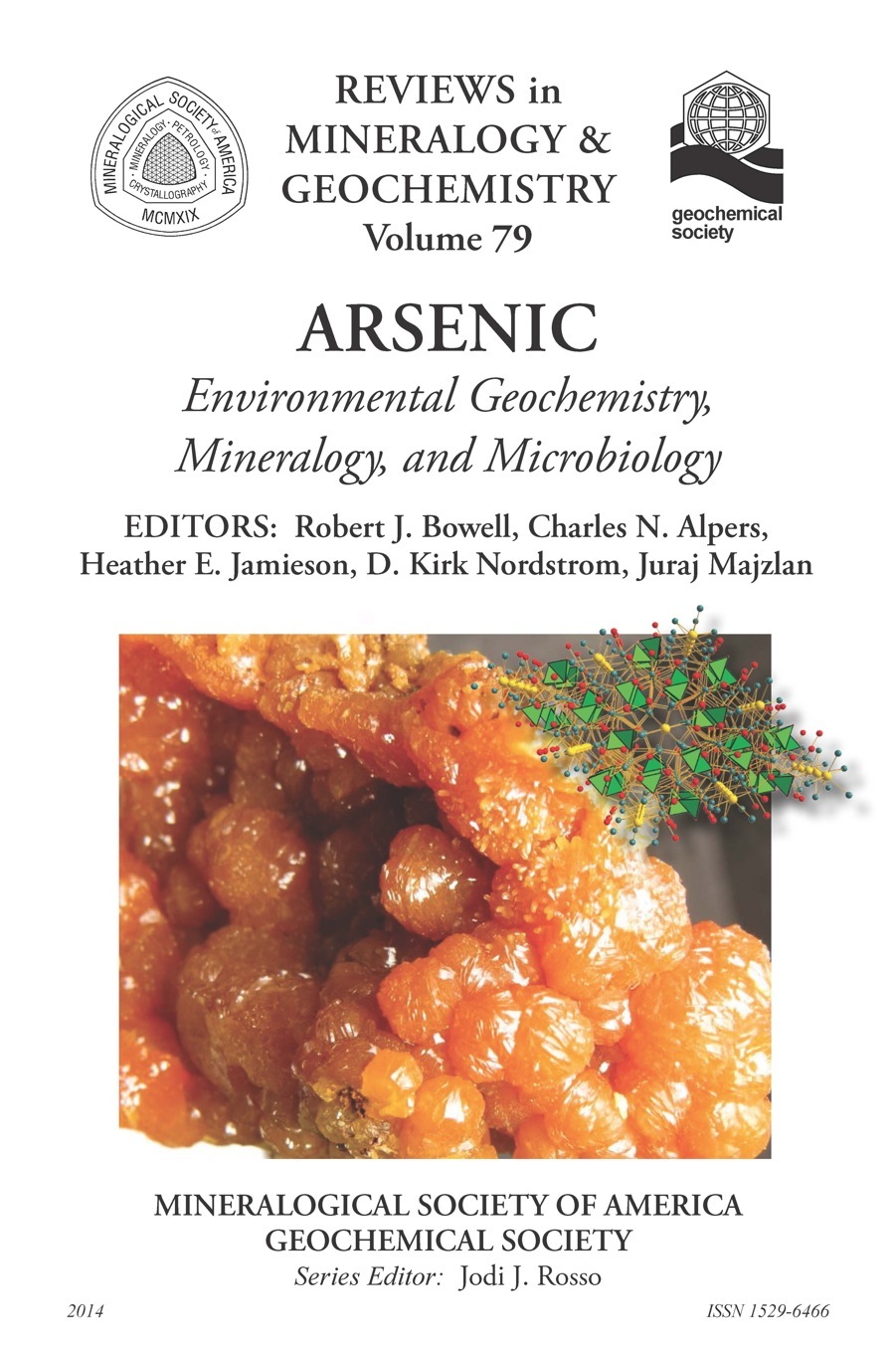 Front Cover of Reviews in Mineralogy and Geochmistry vol 79